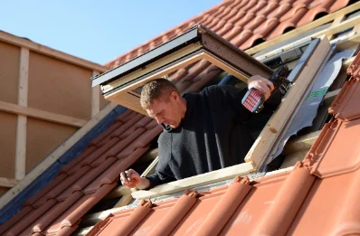 Pose de fenêtres de toit Velux à Lesbois